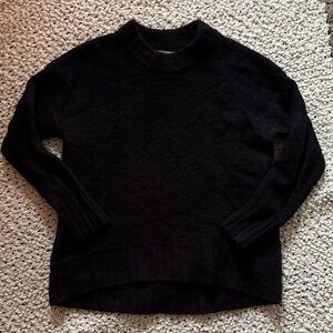 🍂 Old Navy Cozy Oversized Boucle Sweater in Black Jack 🍂